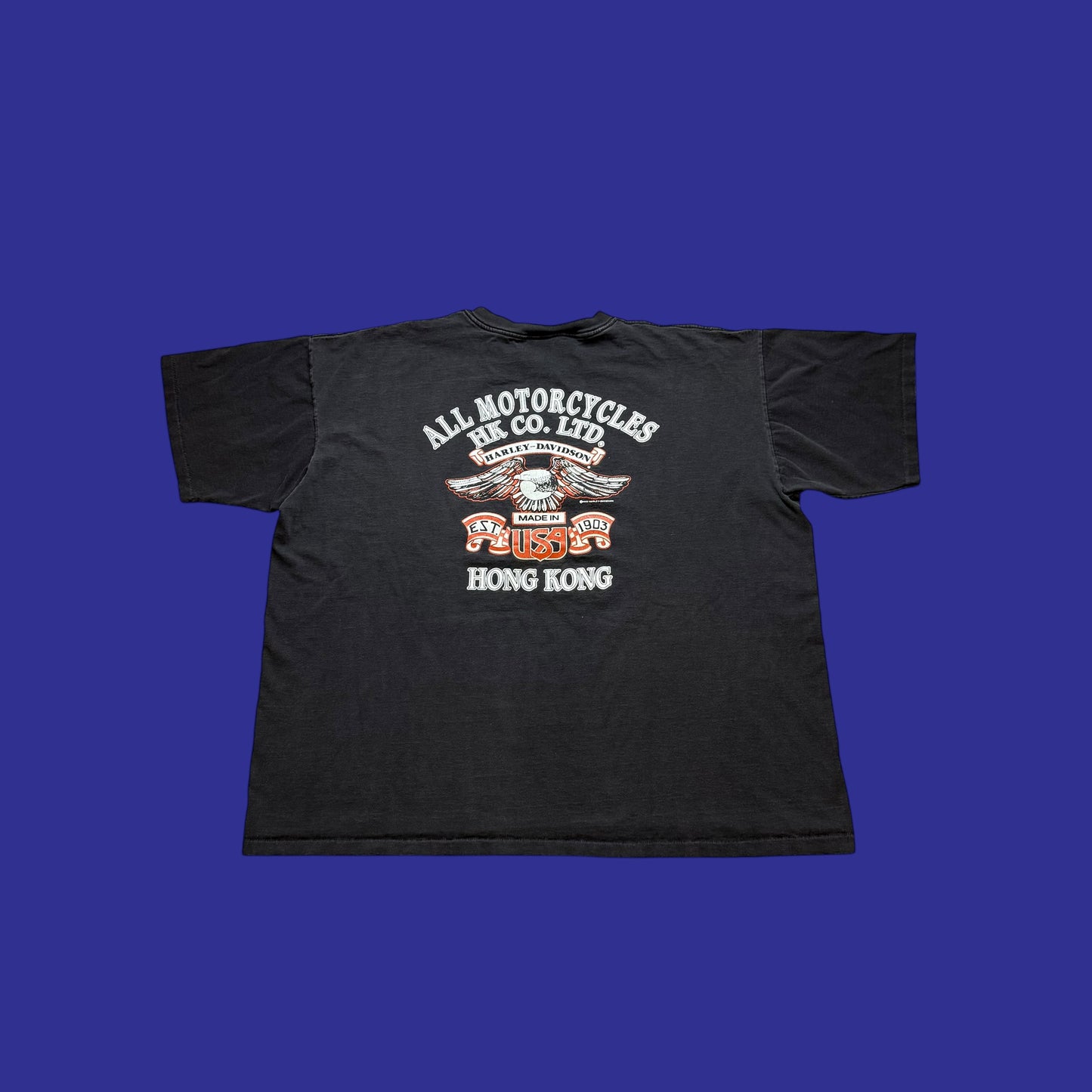Vintage Harley Davidson “No Fear” Shirt Size XXL