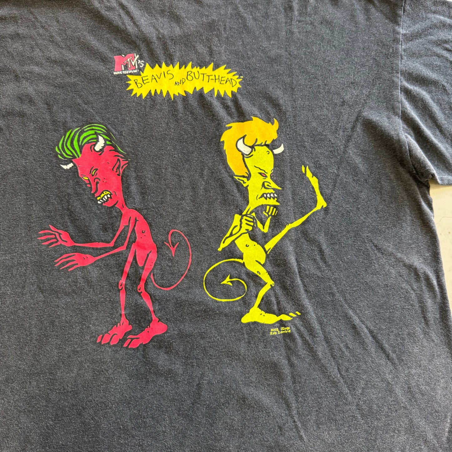 Vintage Beavis & Butthead / Rob Zombie 90s Shirt Size XL