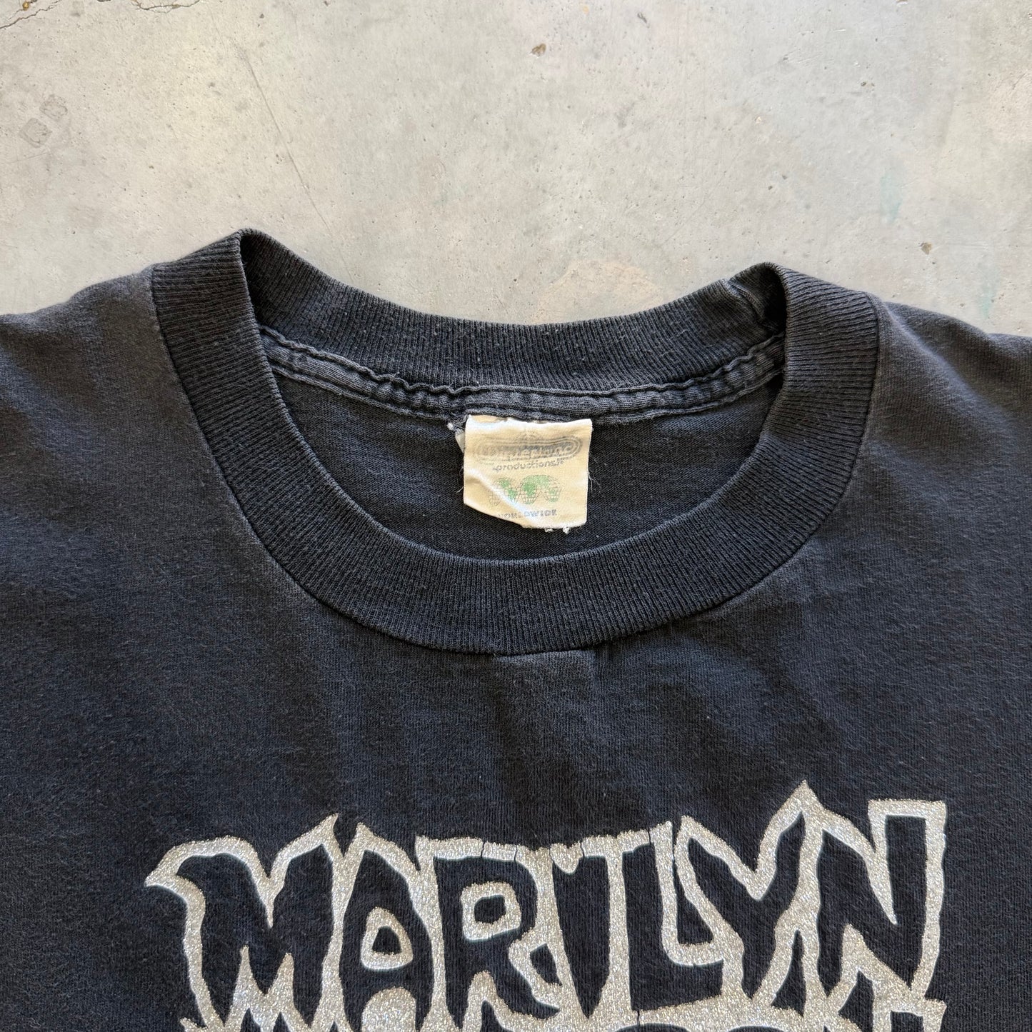 Vintage Marilyn Manson “God Of F**k” 1994 Shirt Size XL