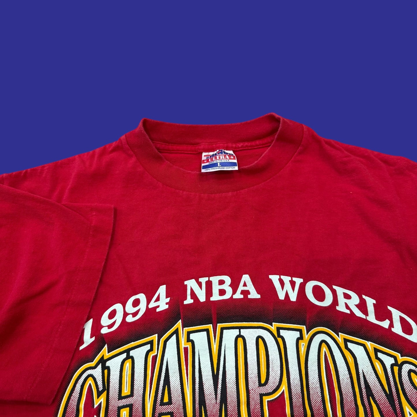 Vintage Houston Rockets 1994 NBA Champions Shirt Size L