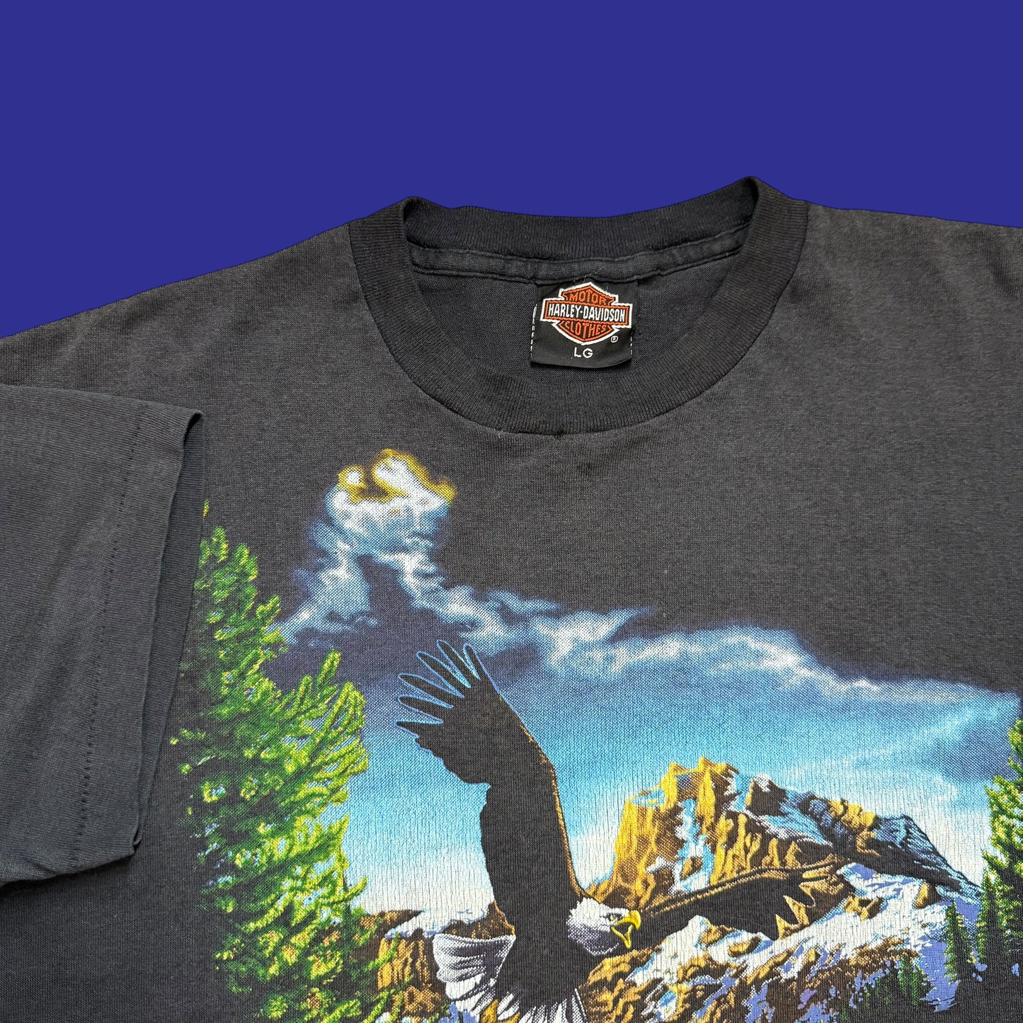 Vintage Harley Davidson “Eastern NY” 1989 Shirt Size L