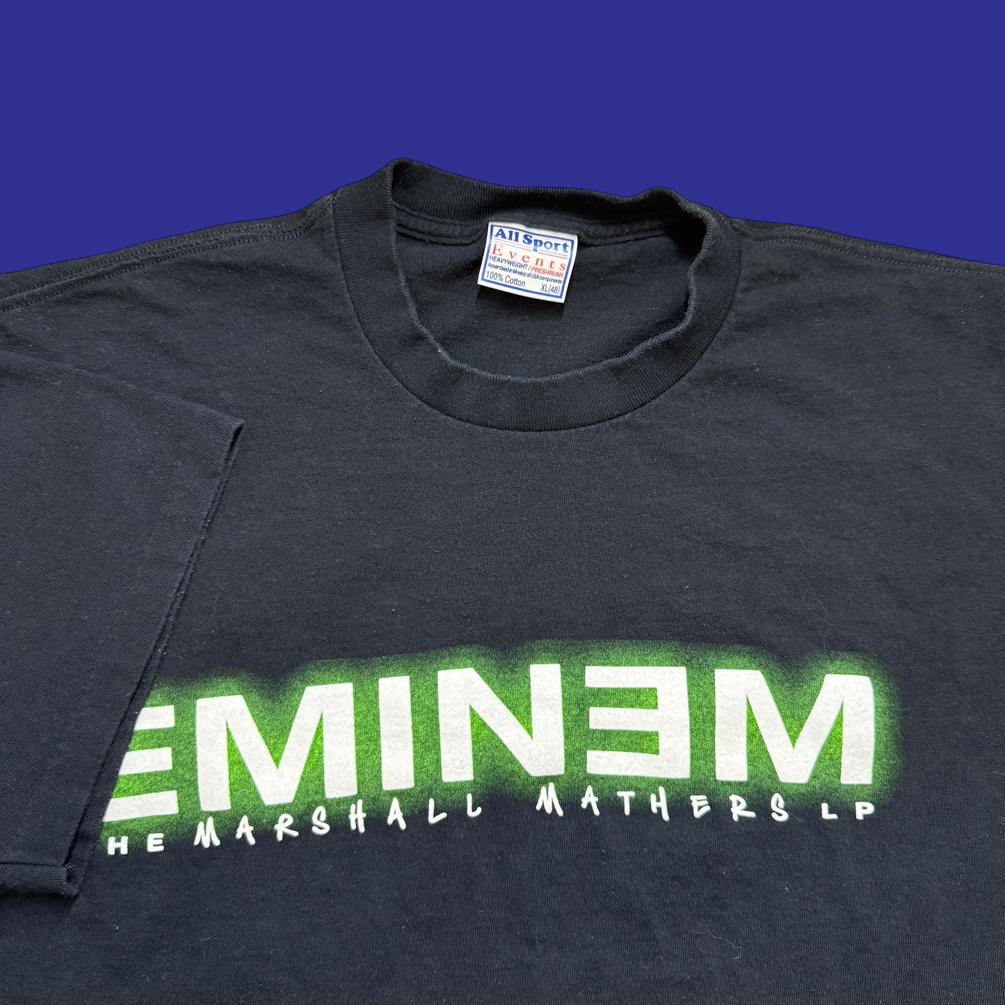Vintage Eminem MMLP Album Promo Shirt Size XL