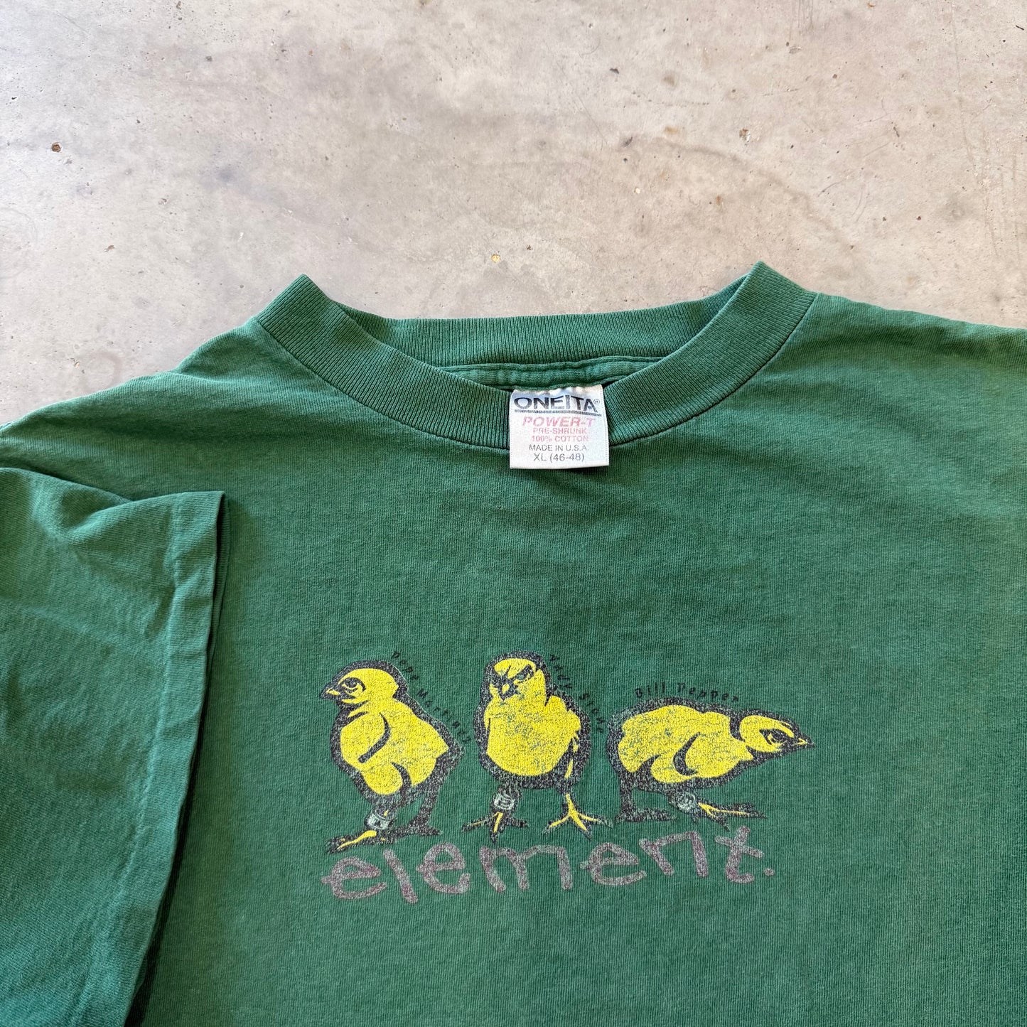 Vintage Element Early 90s Skate Shirt Size XL