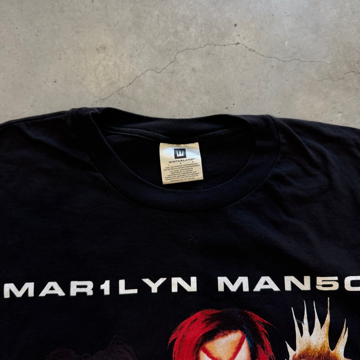 Vintage Marilyn Manson 1999 Tour Shirt Size L