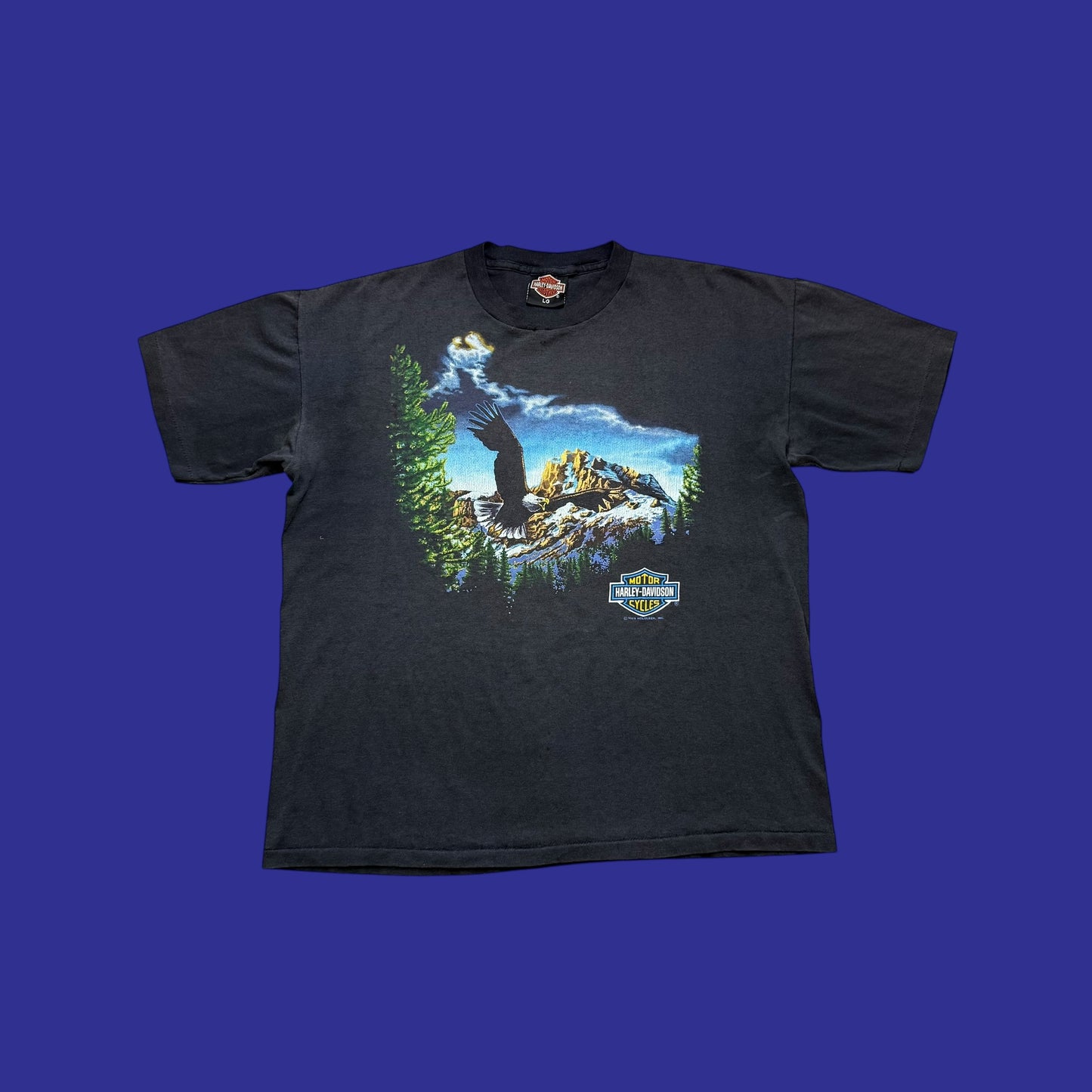 Vintage Harley Davidson “Eastern NY” 1989 Shirt Size L