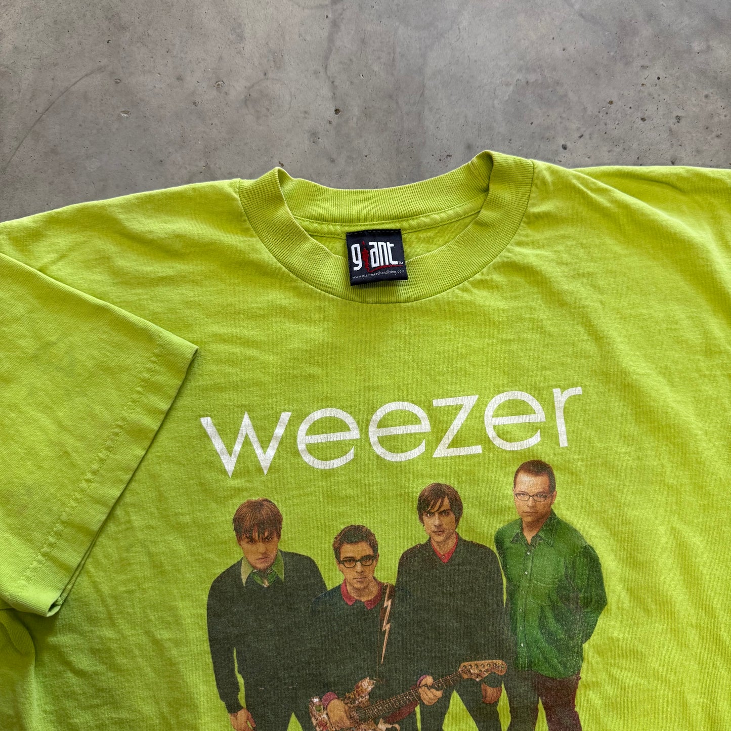 Vintage Weezer 2001 Shirt Size L