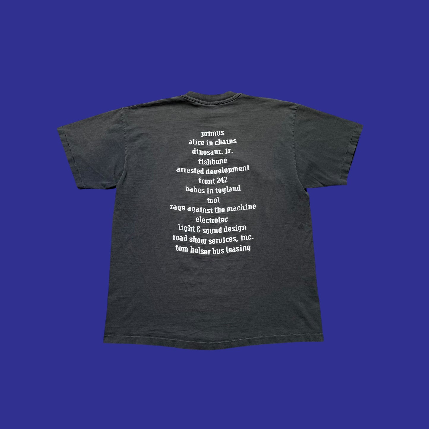 Vintage Lollapalooza Local Crew Shirt Size XL