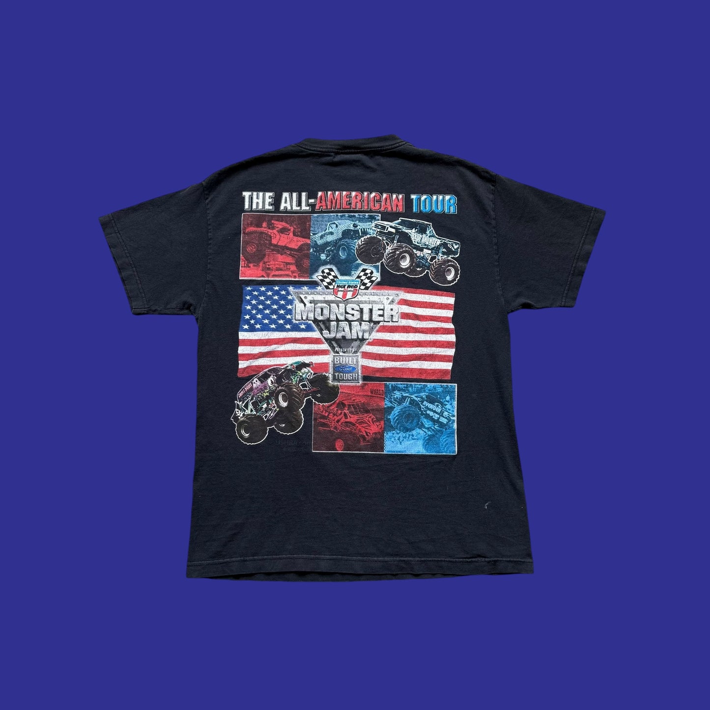 Vintage Monster Jam 2002 Shirt Size L