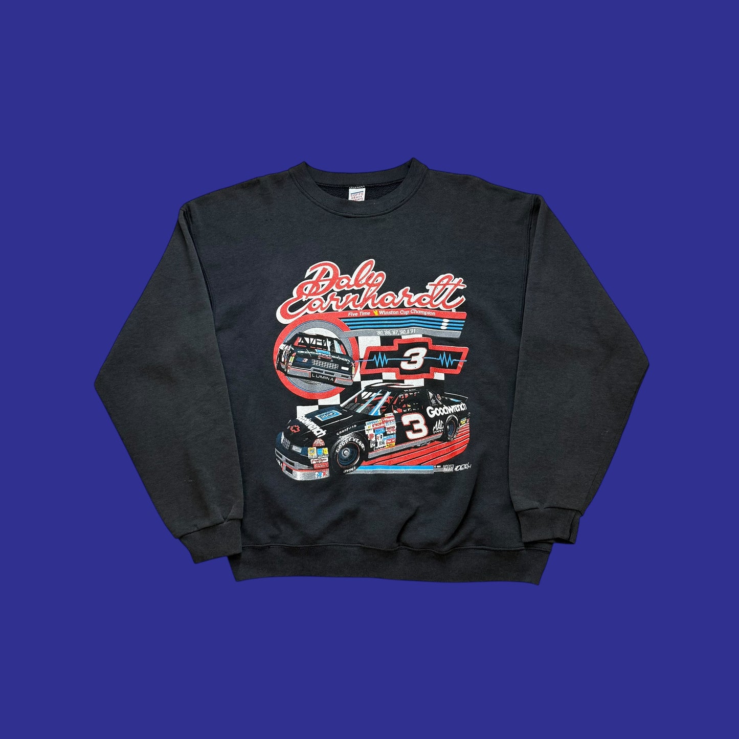 Vintage Dale Earnhardt 1991 Crewneck Size L