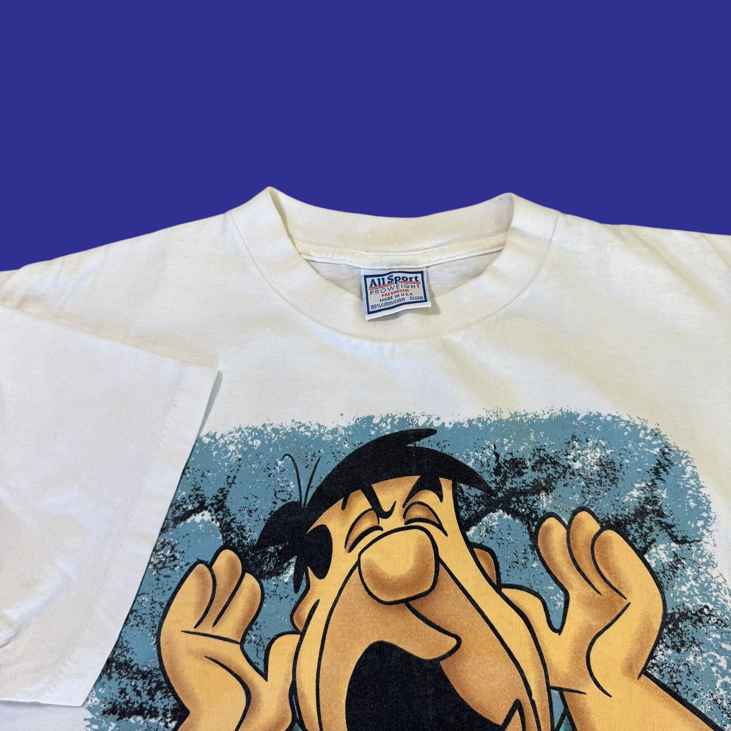 Vintage The Flintstones Shirt Size XL