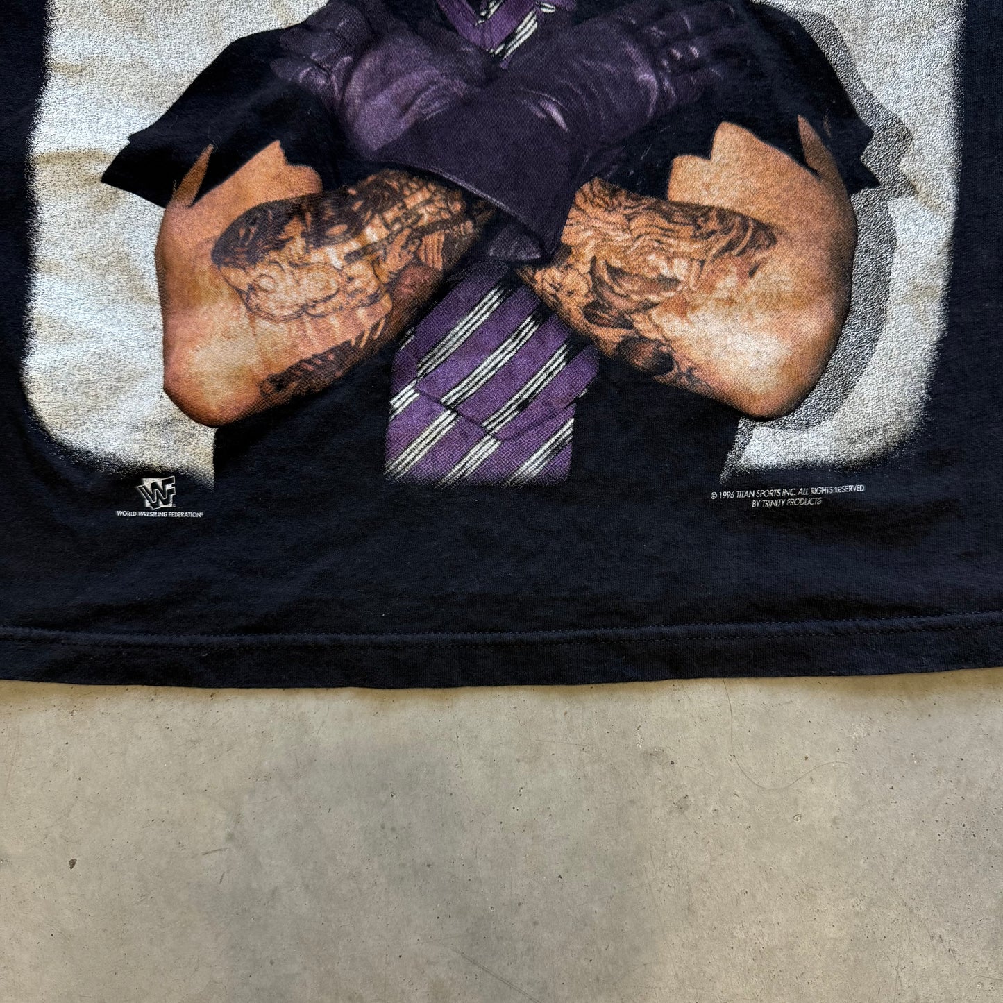 Vintage The Undertaker 1996 Shirt Size L/XL