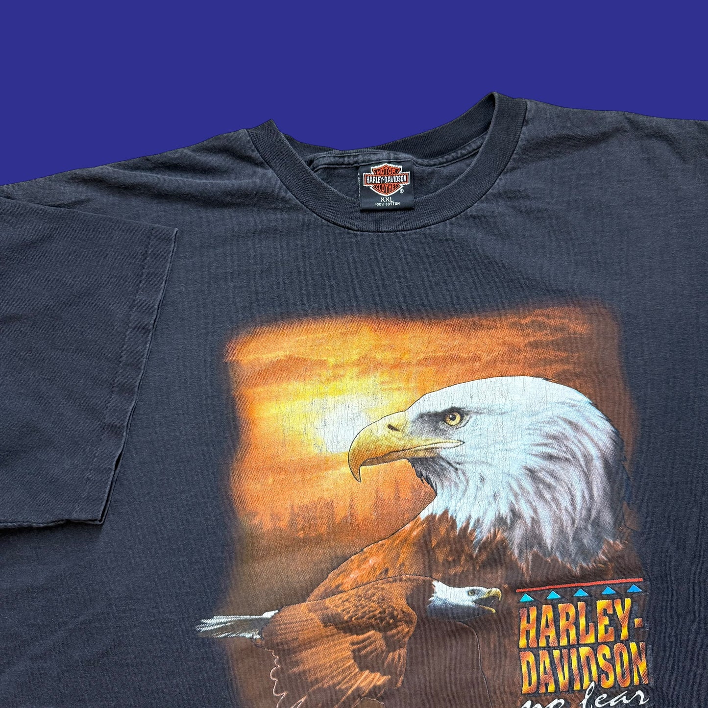 Vintage Harley Davidson “No Fear” Shirt Size XXL