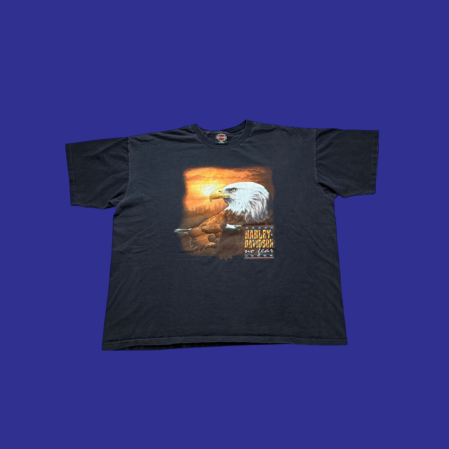 Vintage Harley Davidson “No Fear” Shirt Size XXL