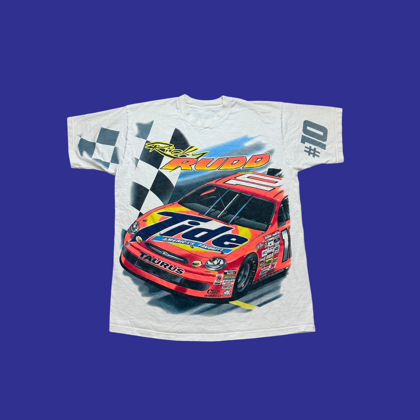 Vintage Nascar Ricky Rudd Shirt Size XL