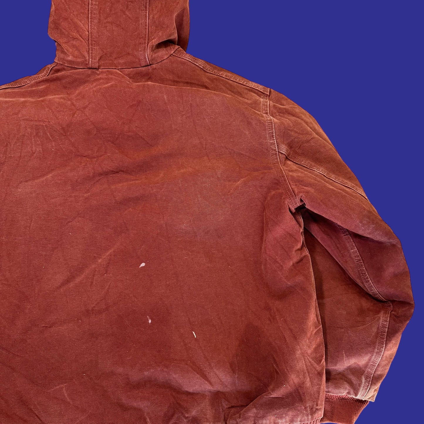 Vintage Carhartt Clay Hooded Jacket J130 CLY Size M