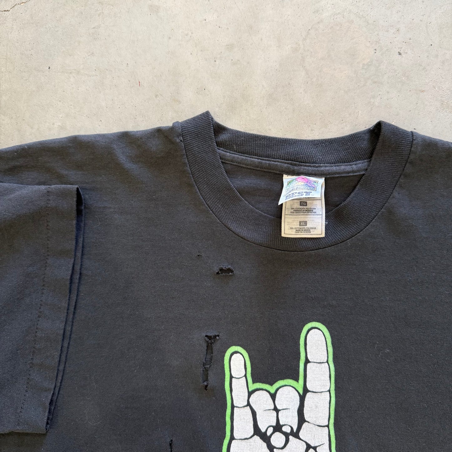 Vintage 90s Marilyn Manson “We Hate Love, We Love Hate” Size XL