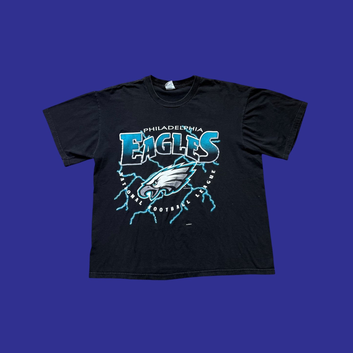 Vintage Philadelphia Eagles 1996 Lightning Shirt Size XL