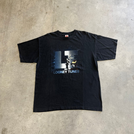 Vintage Looney Tunes Men In Black Parody Shirt Size XL