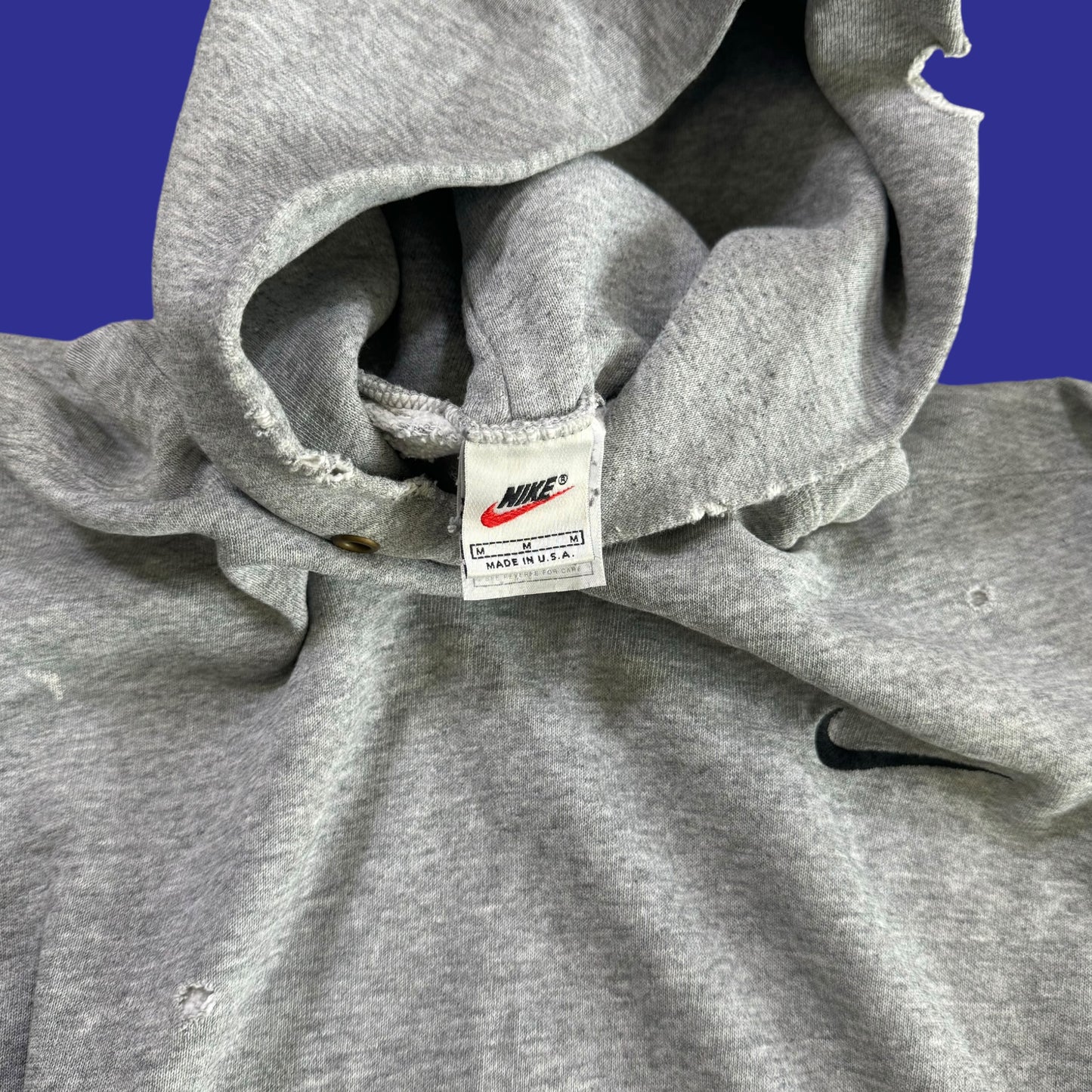 Vintage Nike Grey Hoodie