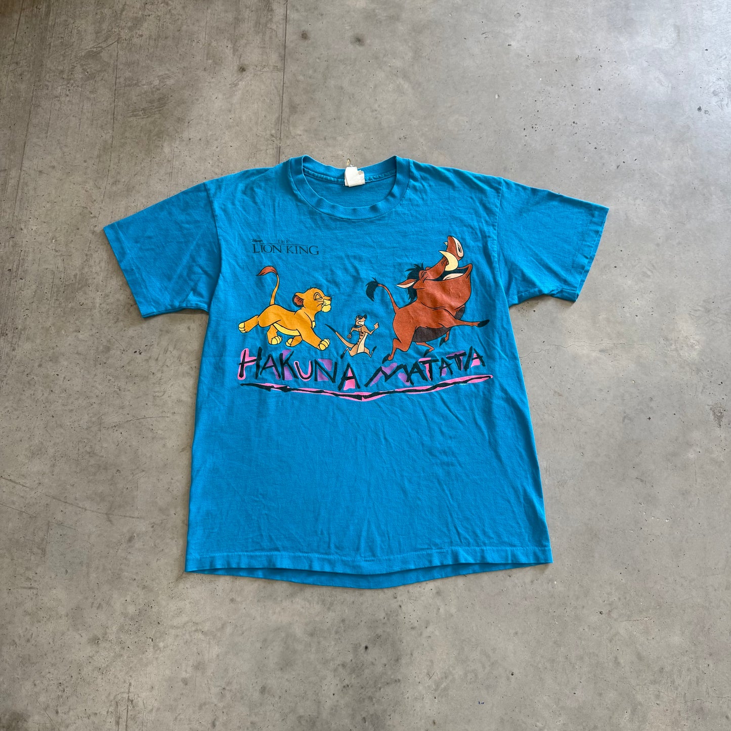 Vintage 90s Disney The Lion King Shirt Size Large