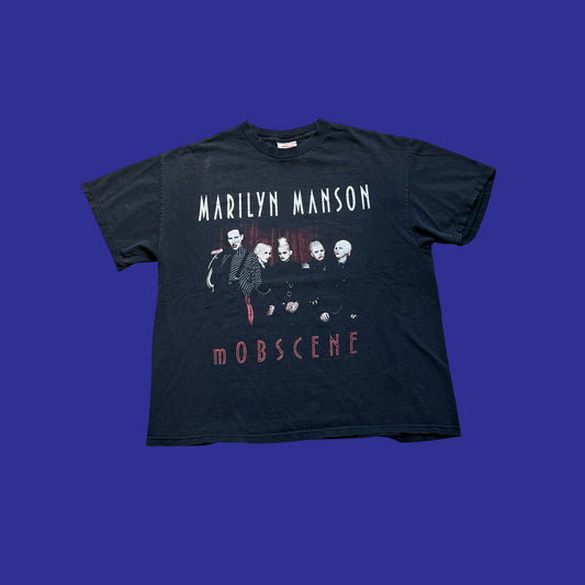 Vintage Marilyn Manson Mobscene Shirt