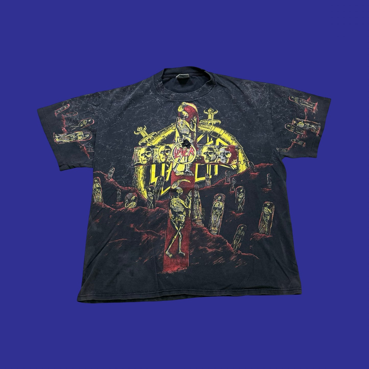 Vintage Slayer AOP (all over print) Shirt