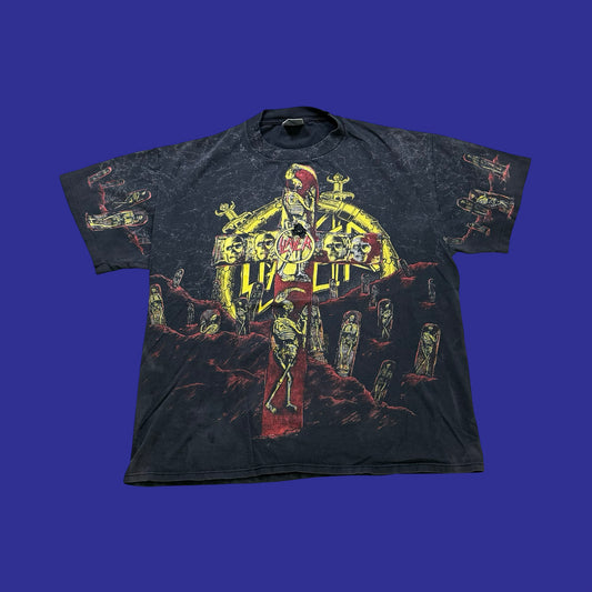 Vintage Slayer AOP (all over print) Shirt