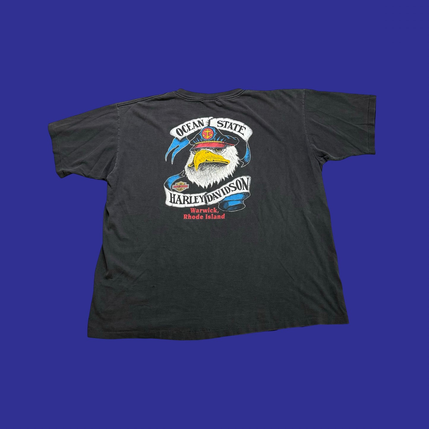 Vintage Harley Davidson Ocean State Shirt