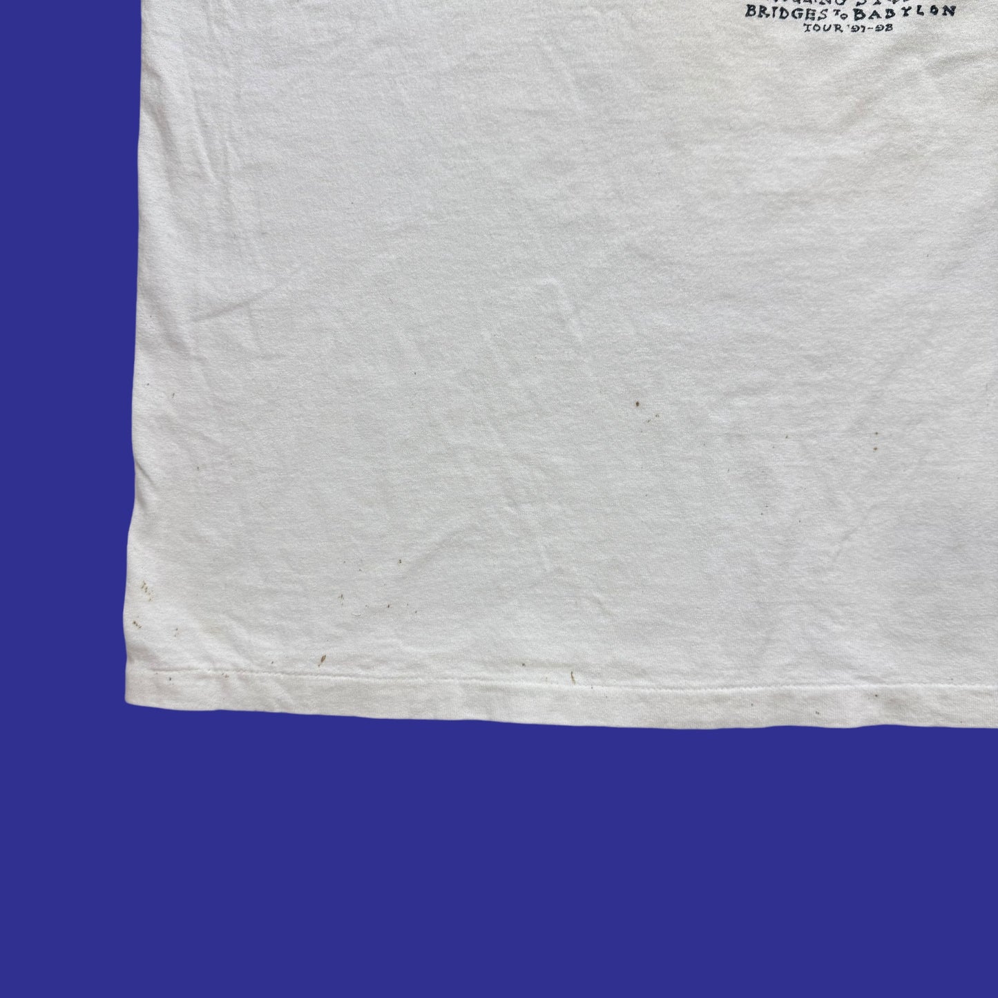 Vintage The Rolling Stones “Bridges To Babylon” Shirt Size XL