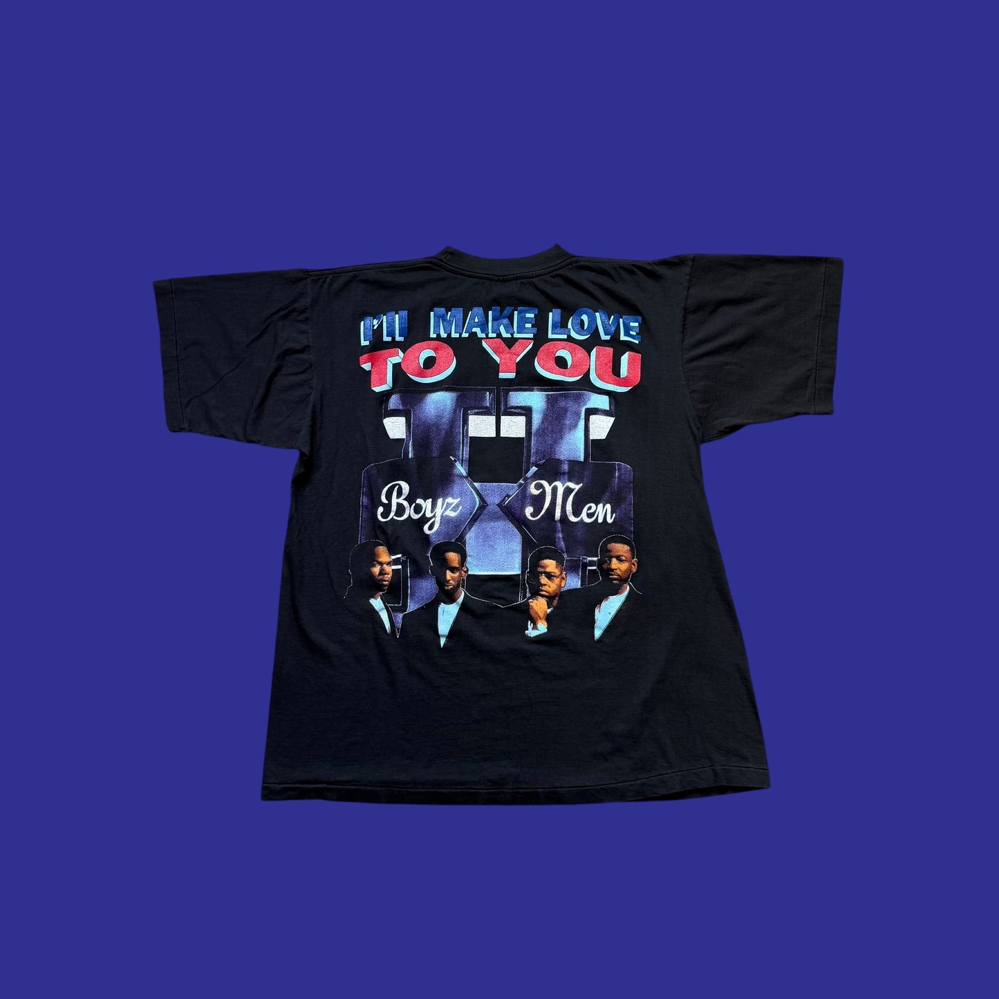 Vintage Boyz II Men Rap Tee Shirt Size XXL