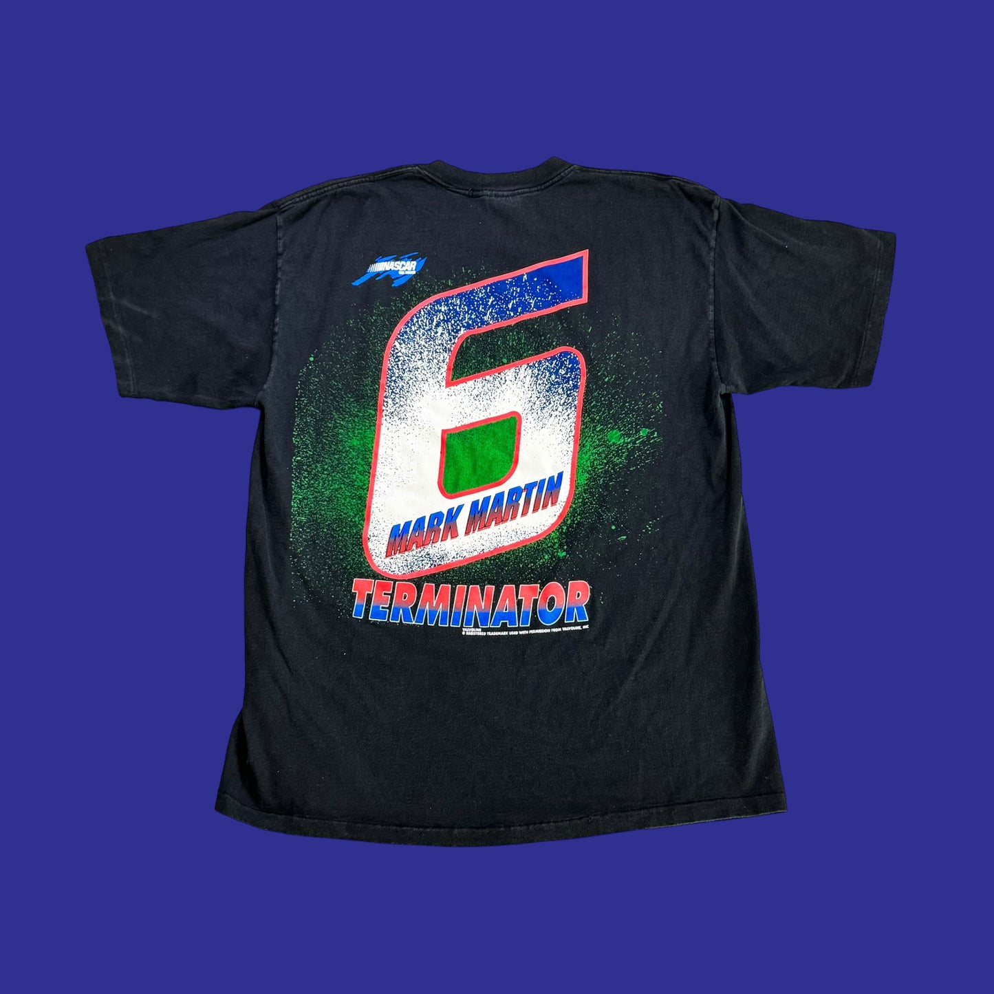 Vintage Mark Martin Nascar Terminator Shirt