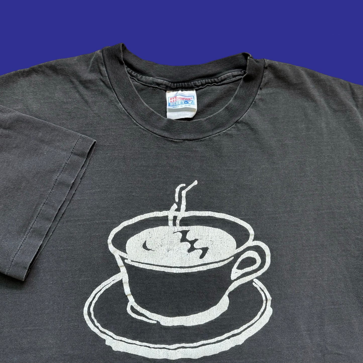 Vintage Coffee Shirt Size XL