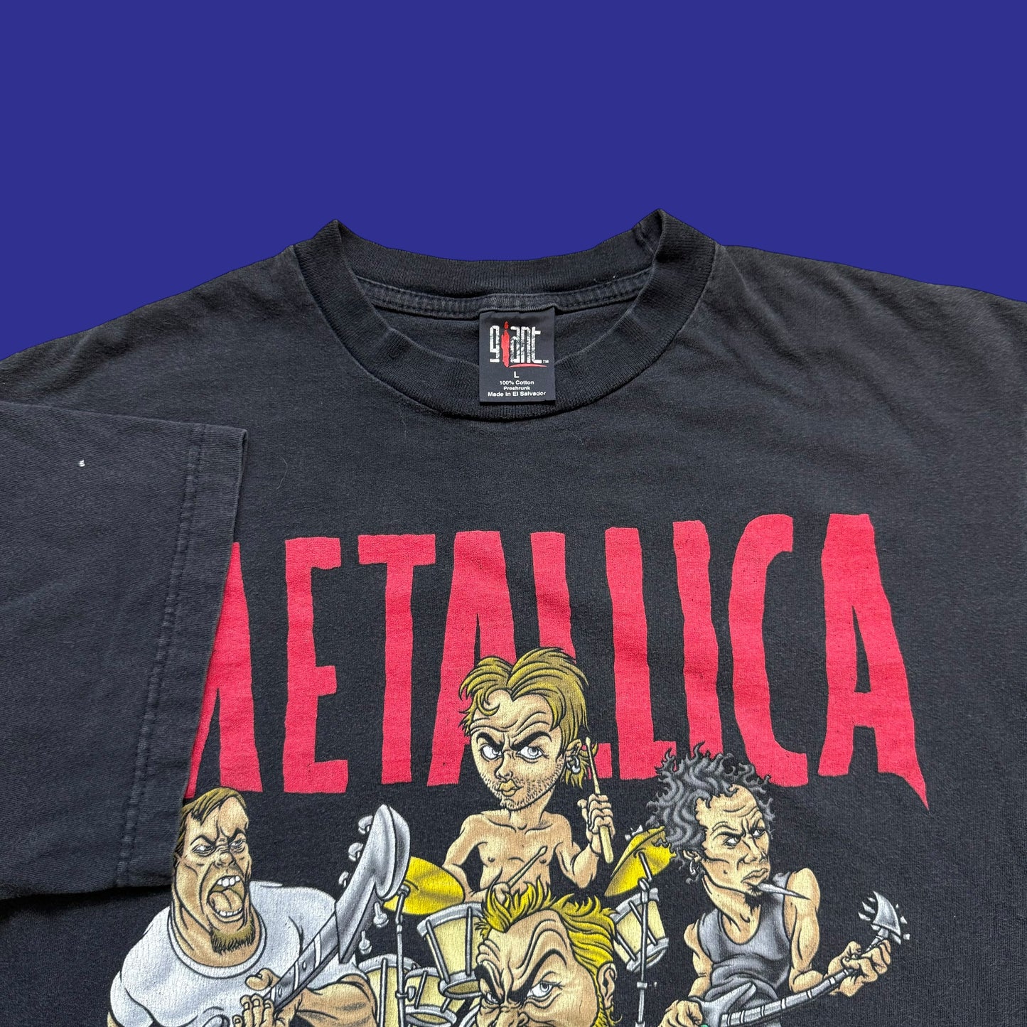 Vintage Metallica 1996 Tour Shirt Size L