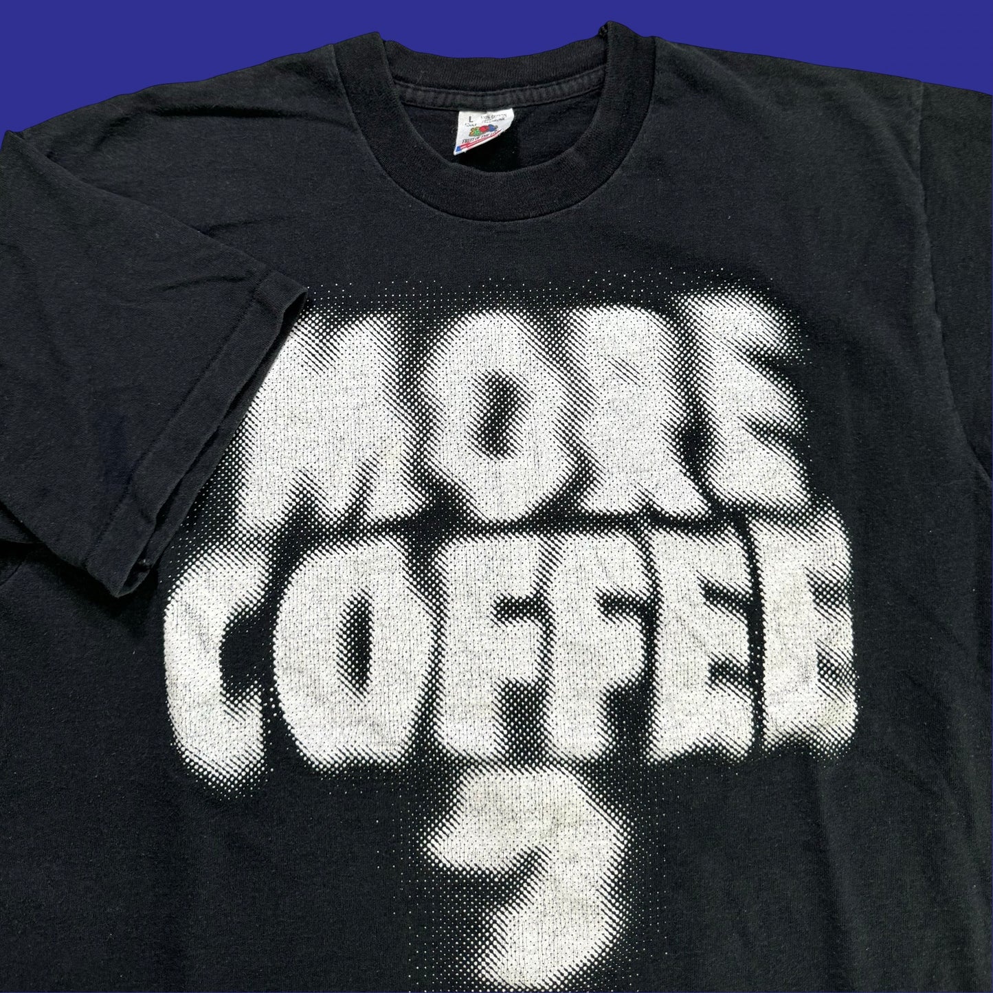 Vintage Fashion Victim 90s More Coffee Shirt