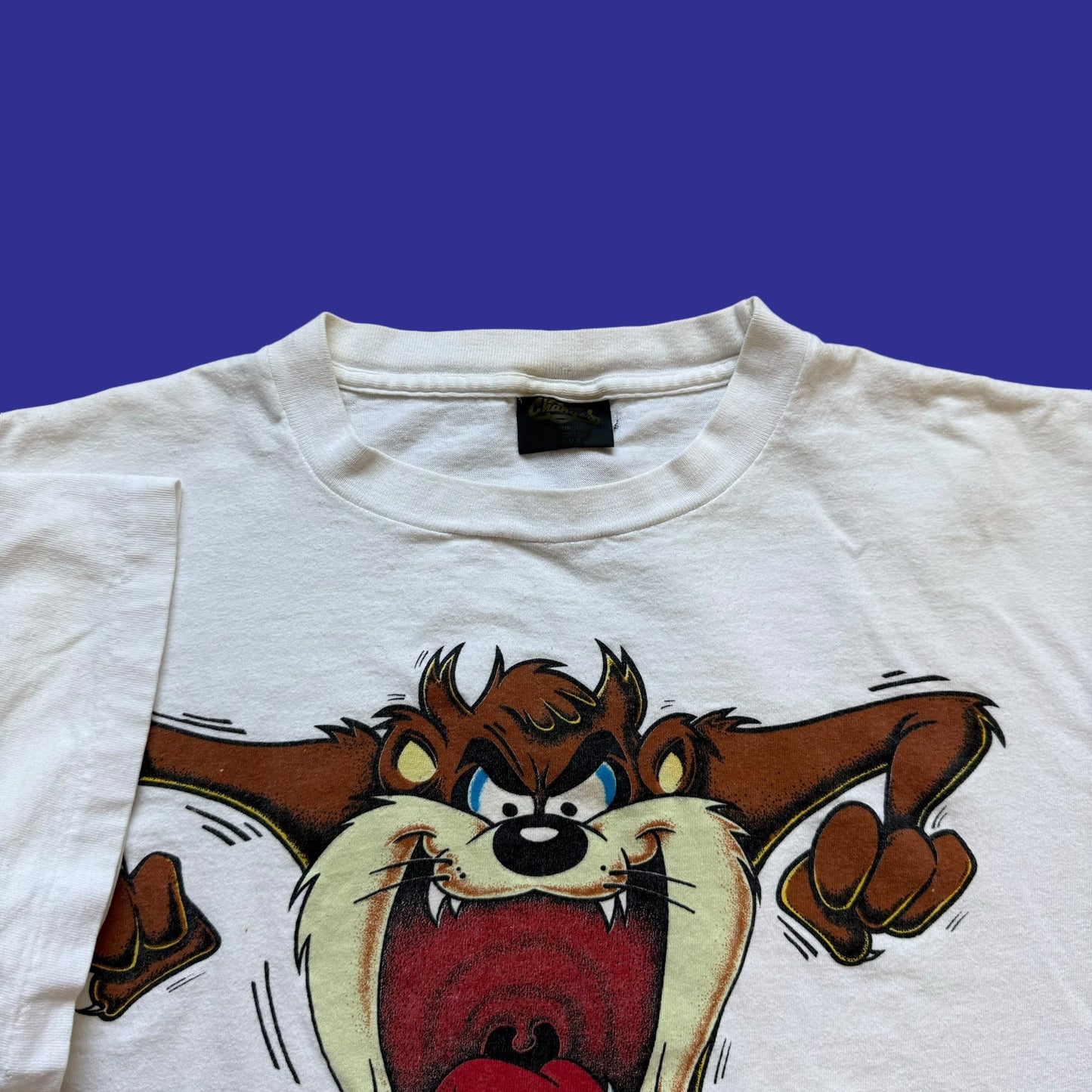 Vintage Taz Smiley Face Shirt Size XL