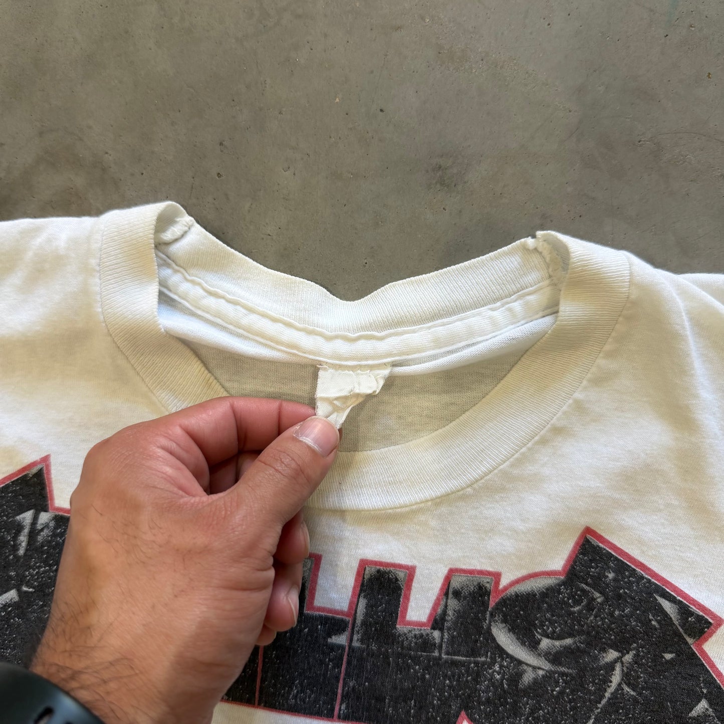 Vintage Metallica Stage Set 1991 Tour Shirt Size L