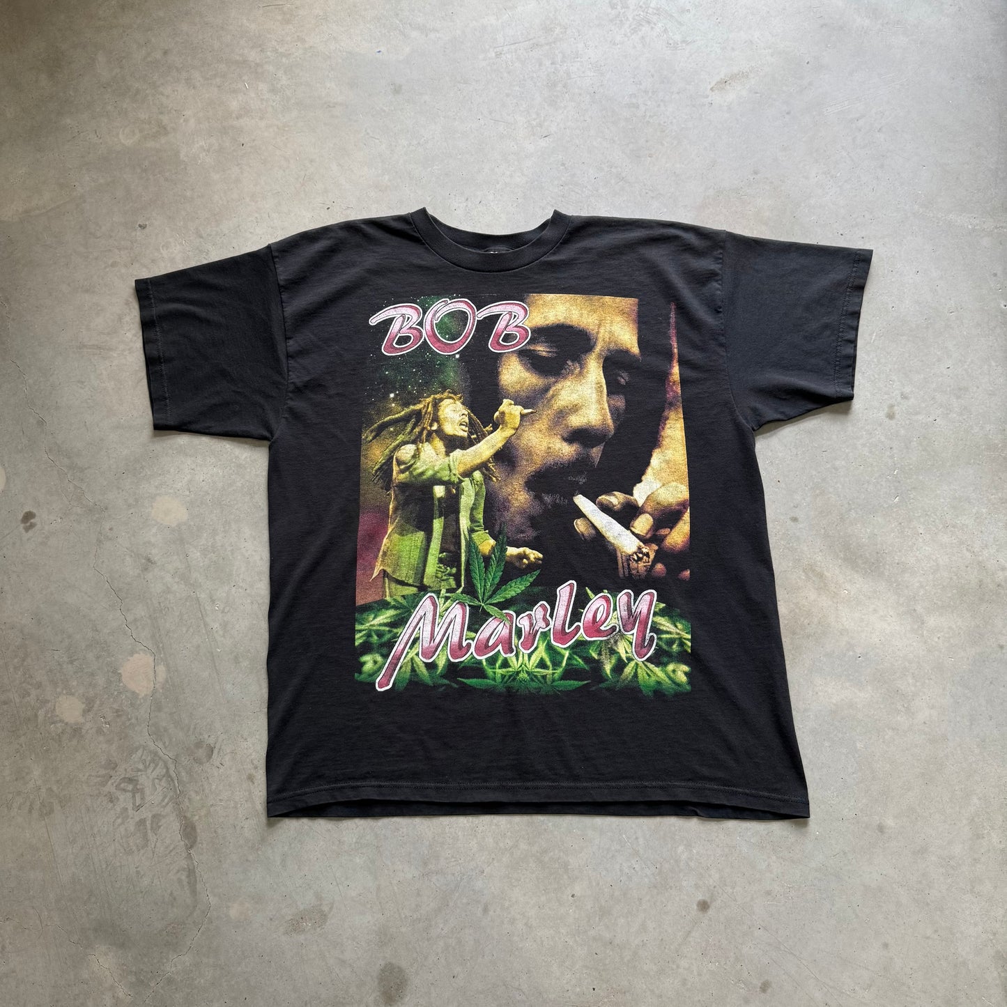 Vintage Bob Marley “Natural Mystic” Rap Tee Shirt Size XL
