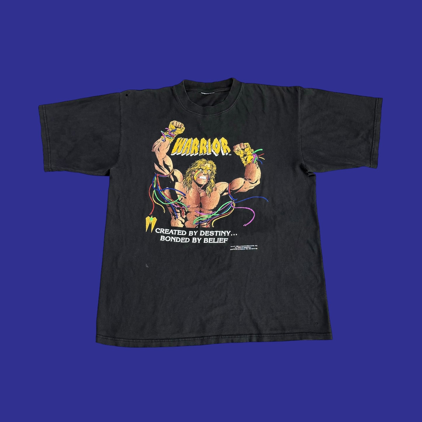 Vintage Ultimate Warrior 1998 Shirt