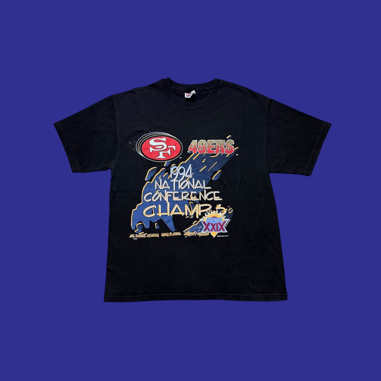 Vintage 49ers 1994 NFC Champs Shirt Size L