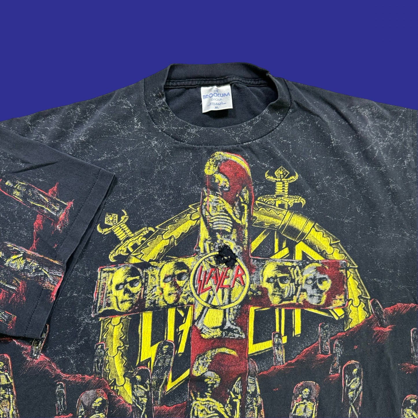 Vintage Slayer AOP (all over print) Shirt