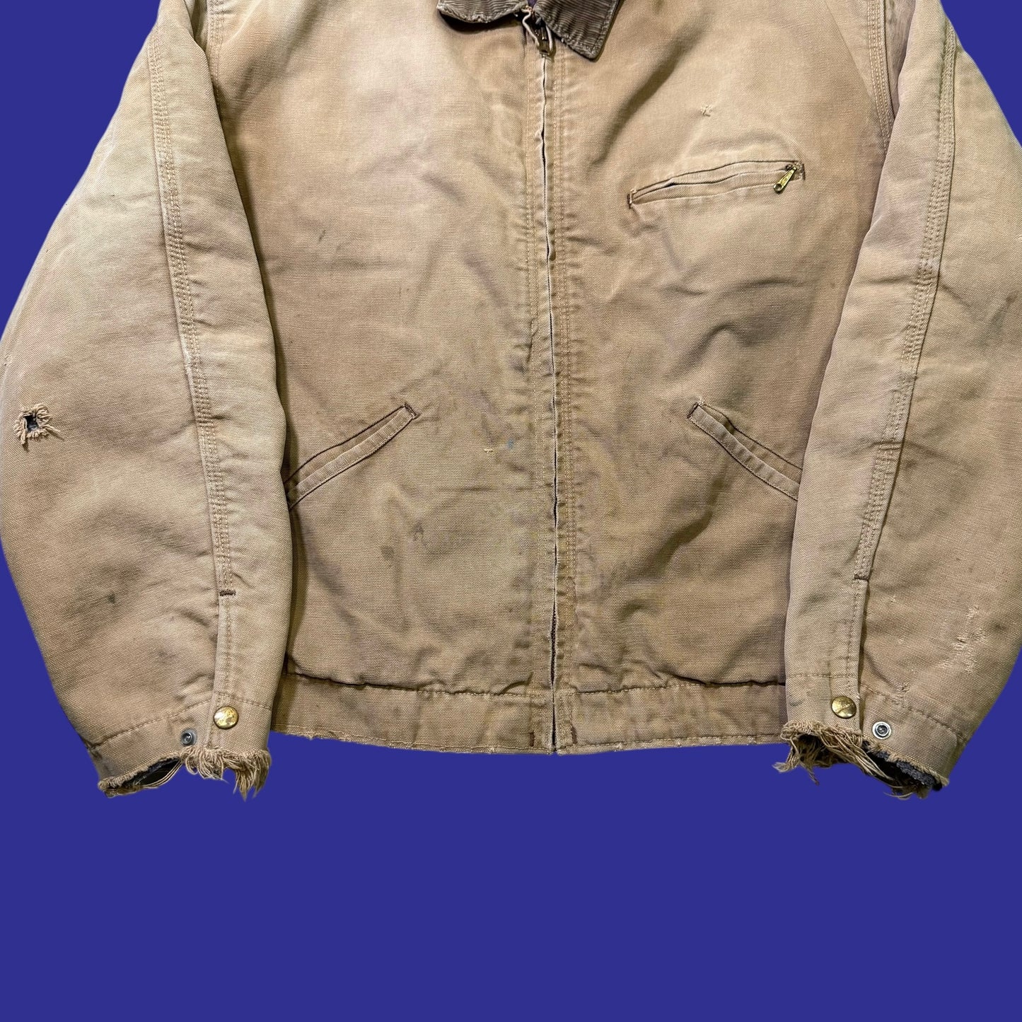 Vintage Carhartt Detroit Jacket 80s Size 46