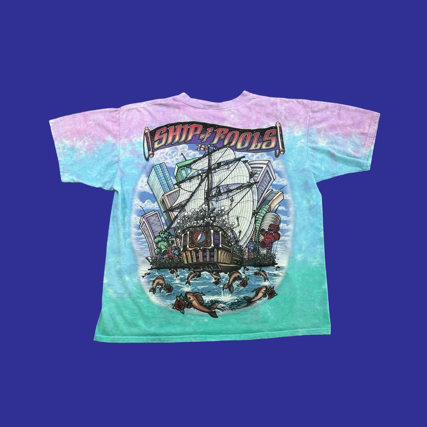 Vintage Grateful Dead Ship Of Fools Shirt