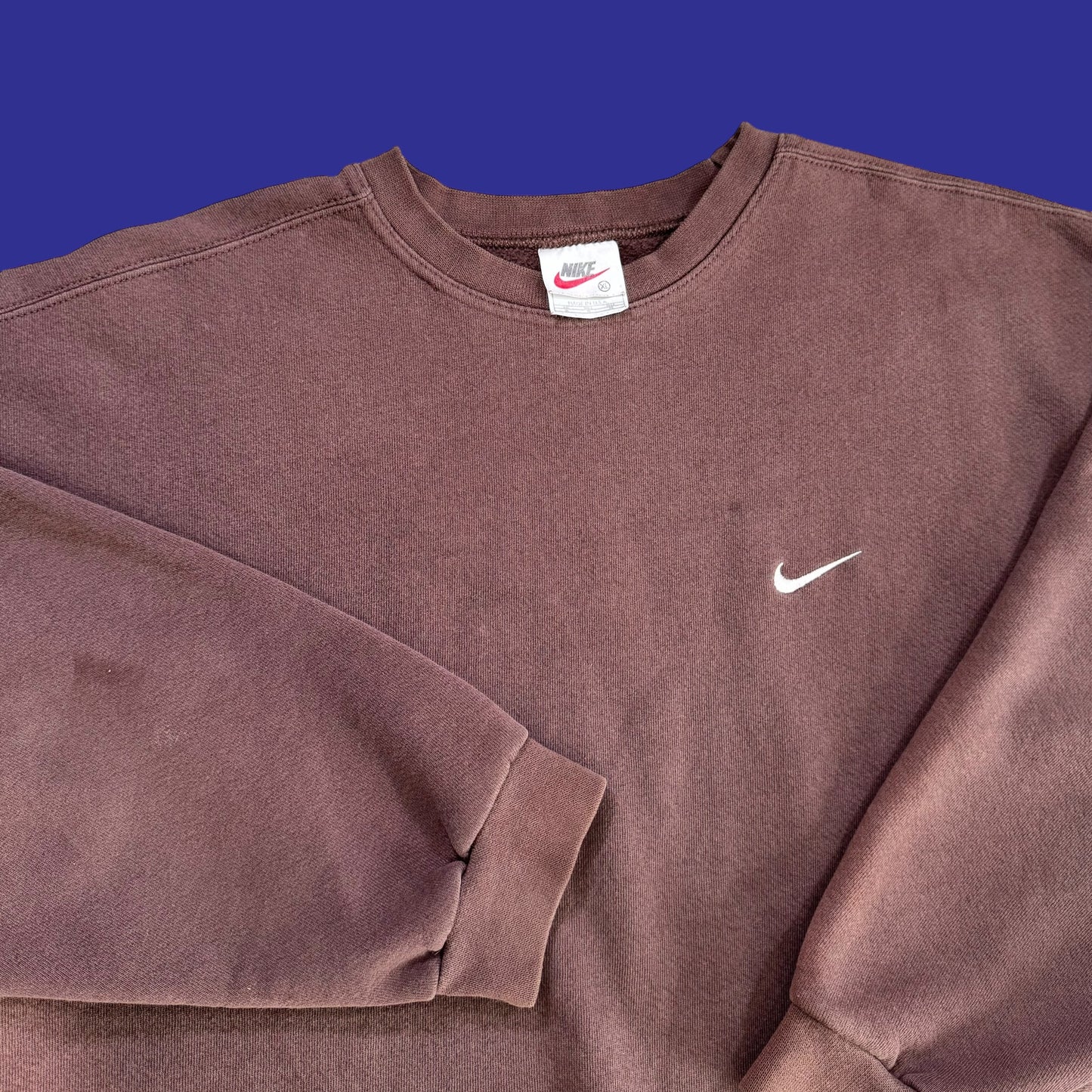 Vintage Nike Chocolate Brown Crewneck