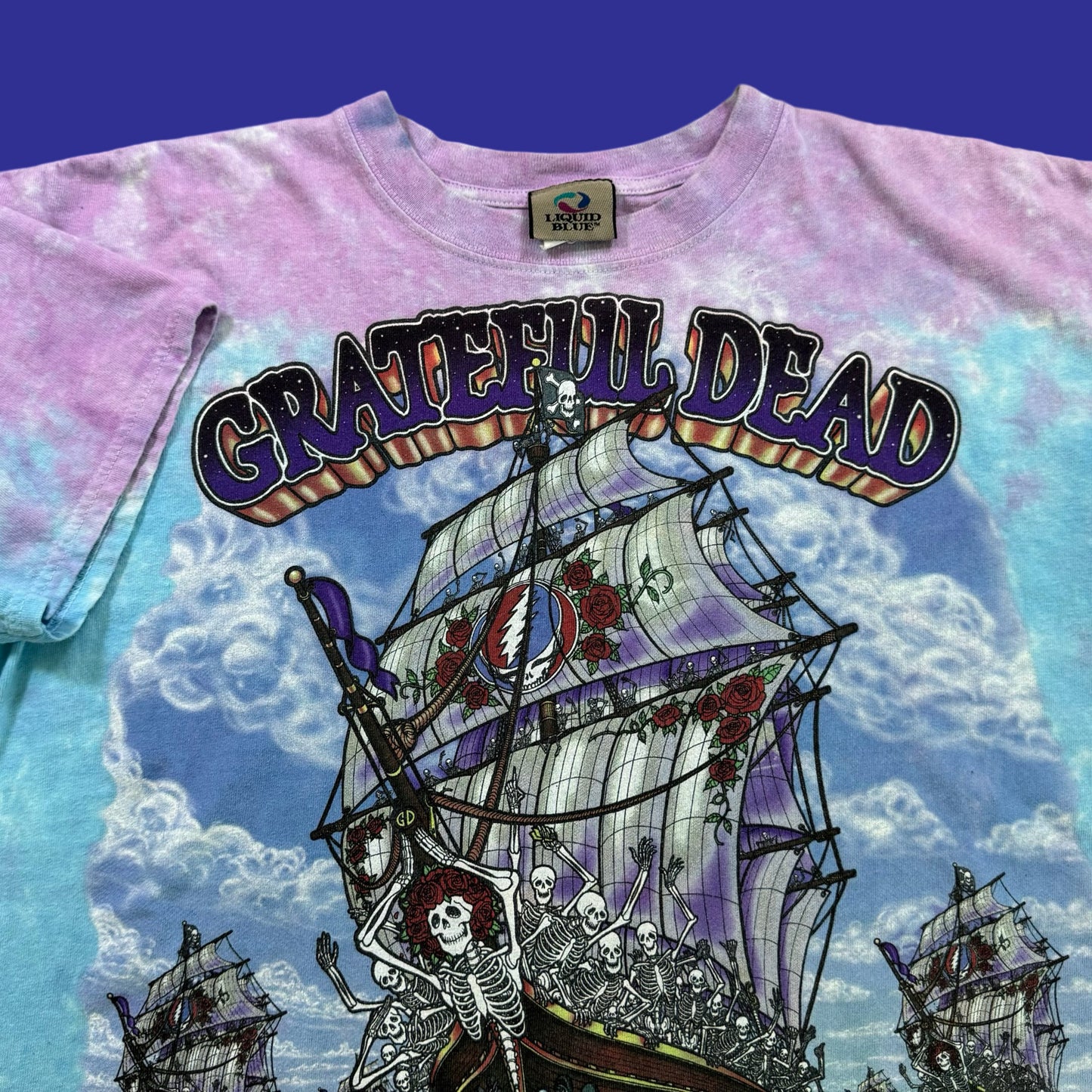 Vintage Grateful Dead Ship Of Fools Shirt