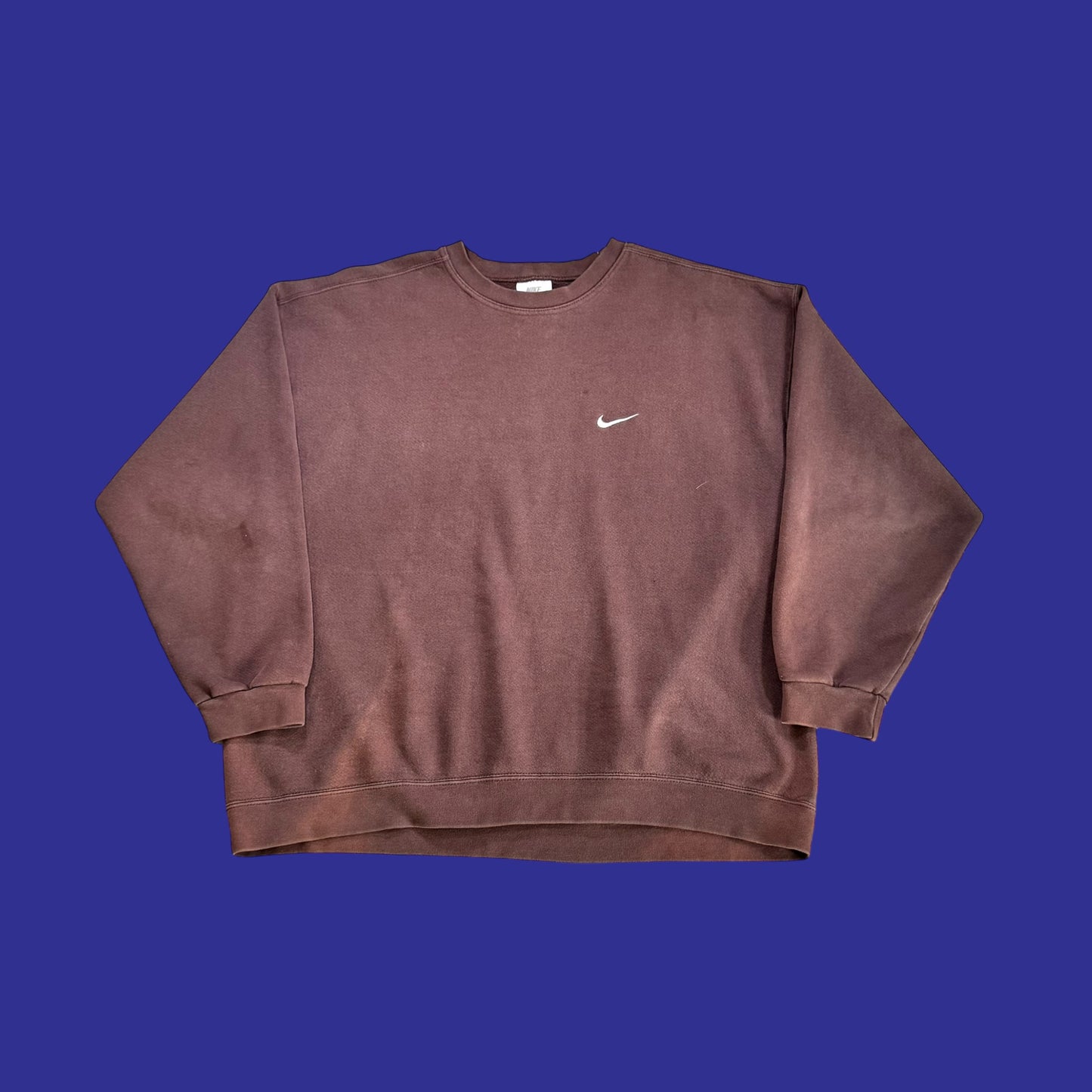 Vintage Nike Chocolate Brown Crewneck