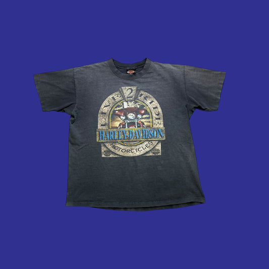 Vintage Harley Davidson “Live 2 Ride” 1992 Shirt Size L