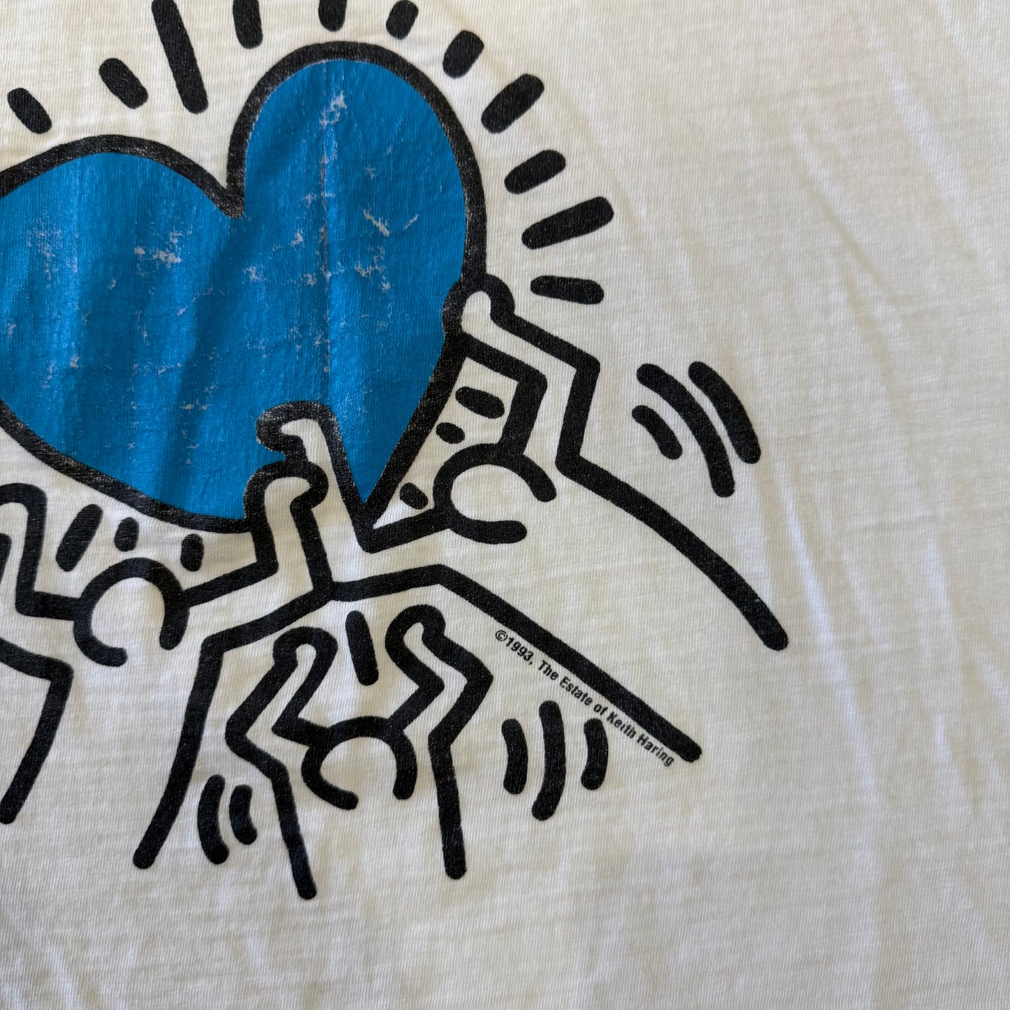 Vintage Keith Haring 1993 Art Shirt Size XL