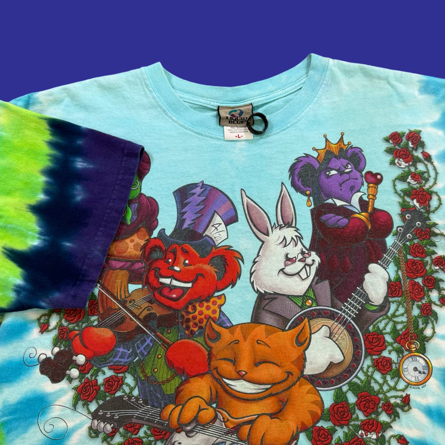 Grateful Dead Wonderland Jam Band Shirt