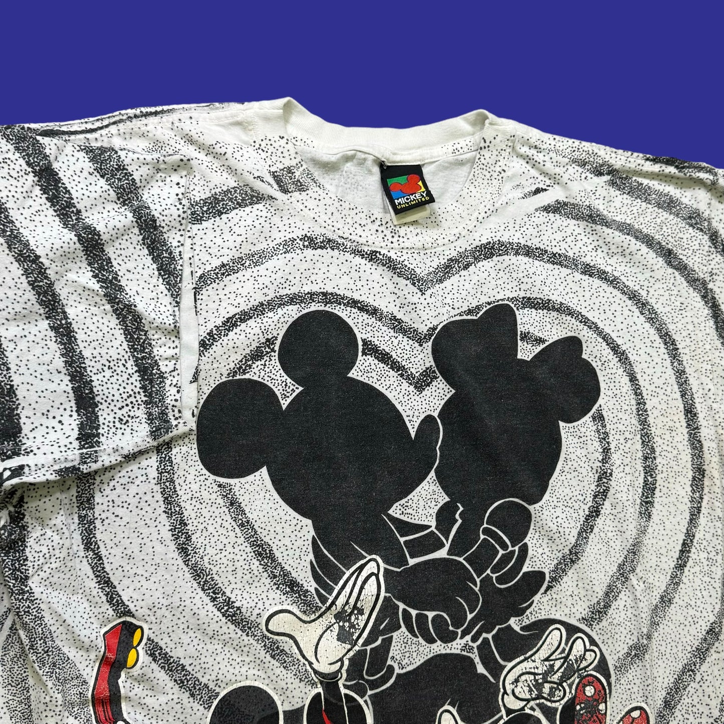 Vintage Mickey & Minnie AOP (All over print) Shirt