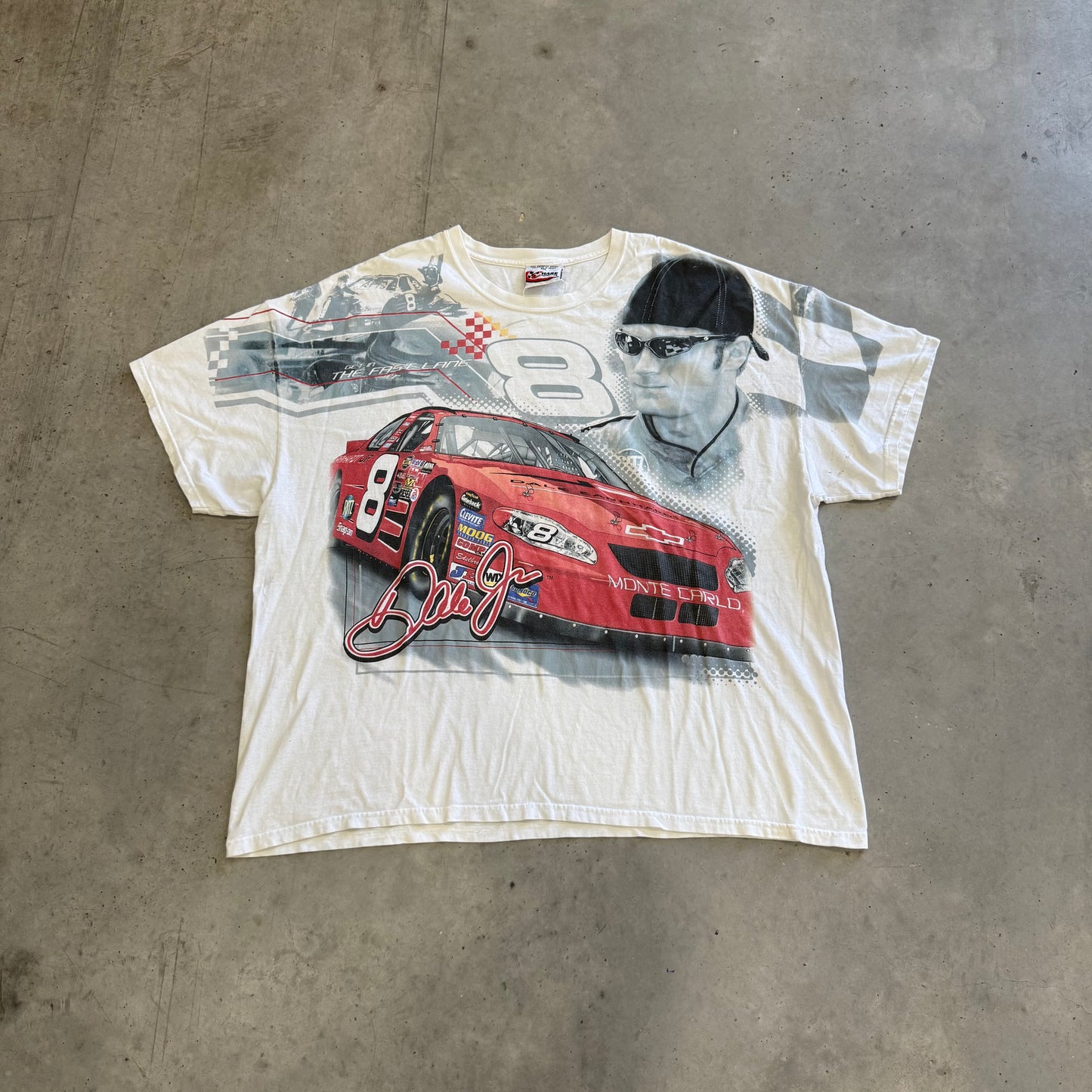 Vintage Nascar Dale Earnhardt Jr. AOP Size XXL